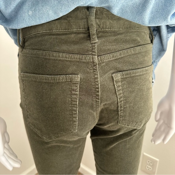 Loft Corduroy Skinny Green Pants (size0/25) - Picture 6 of 9